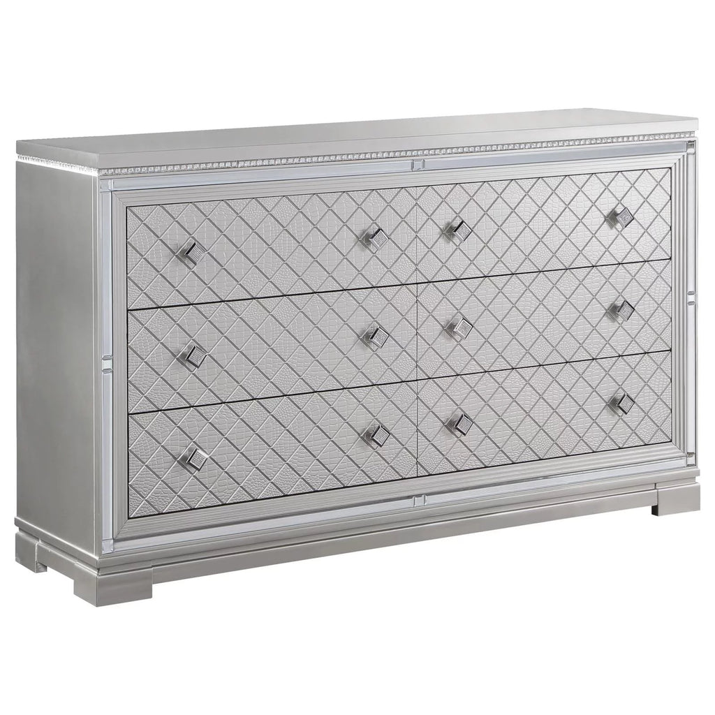 Upholstered Tufted Bedroom Set J2376