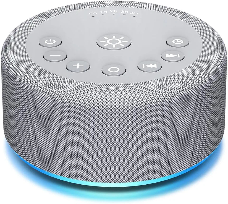 White Noise Machine 30 Non Looping Sounds 12 Lights 5 Timers V403