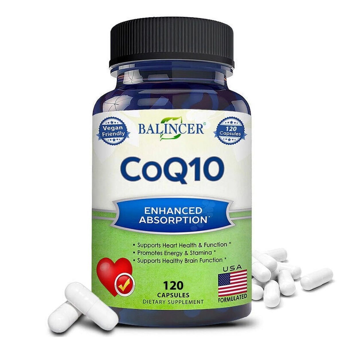 CoQ10 400mg 120 Capsules Y816