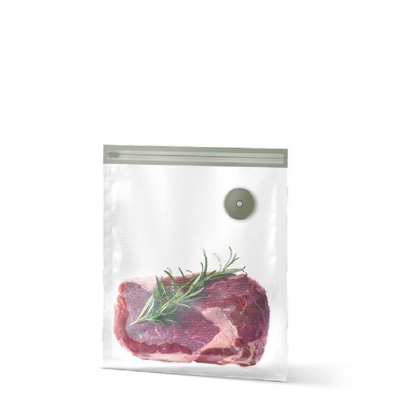 Grey Food Vacuum Sealer with Pump Starter Kit C833281