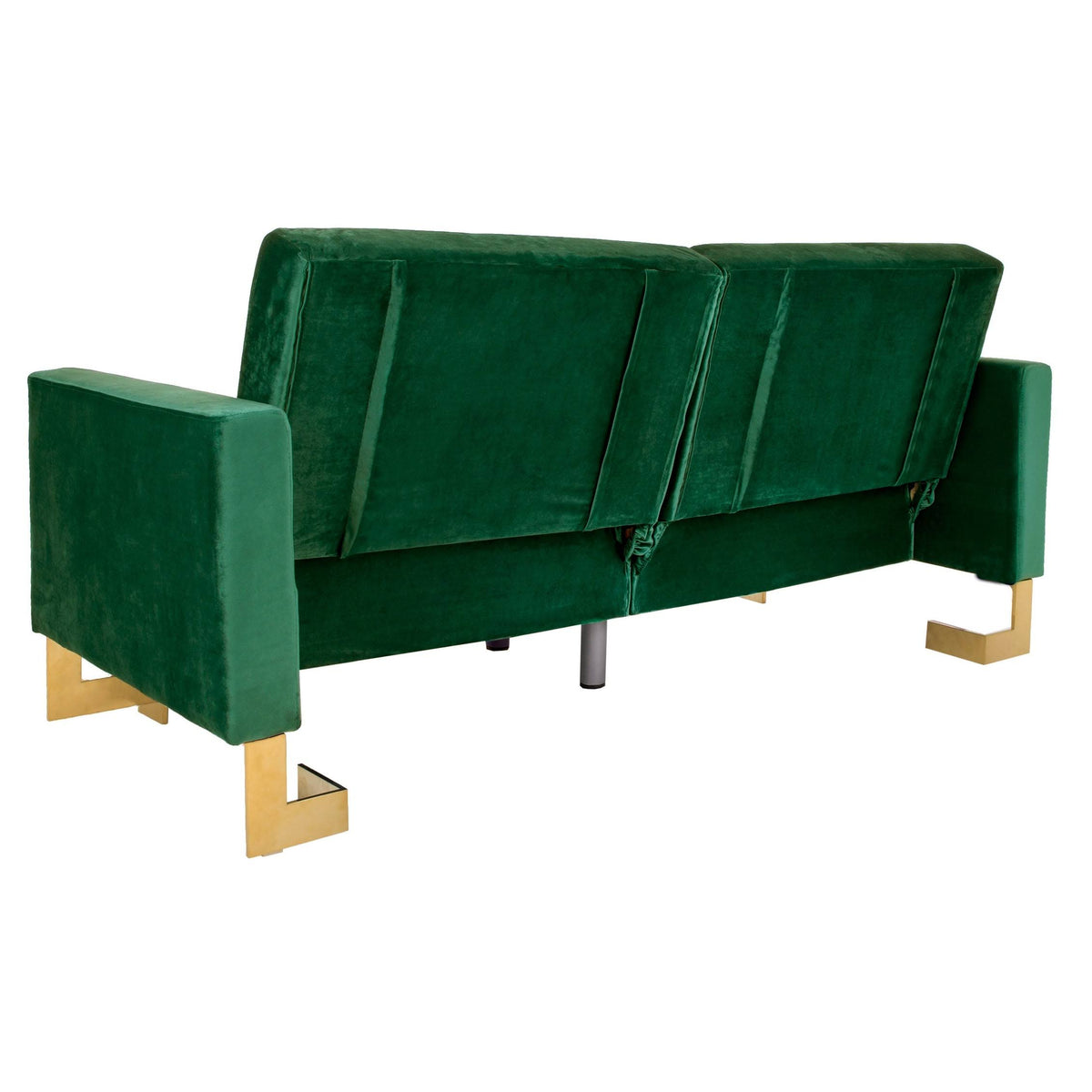Emerald Green Foldable Sofa Bed F543