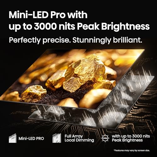 85" Mini-LED ULED 4K UHD Google Smart TV, QLED, Native 165Hz, HDR10+, Dolby Vision IQ E81720