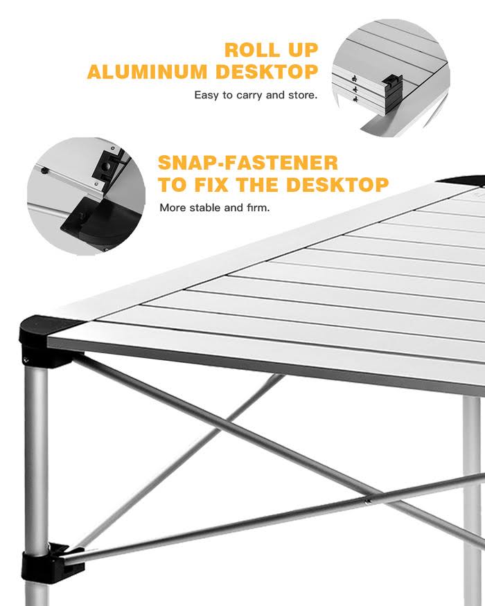 Aluminum Folding Table W648