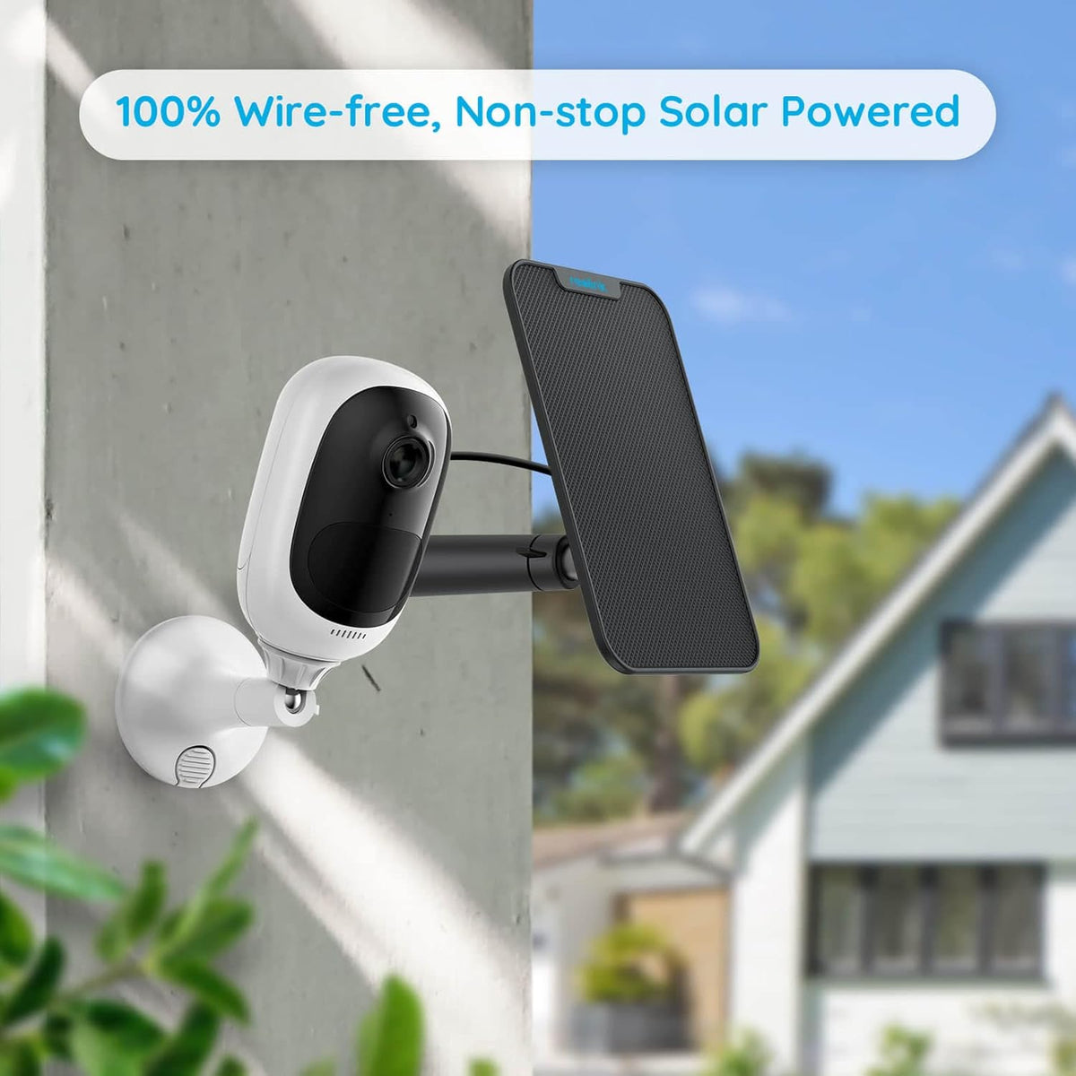Wireless Rechargeable Battery 1080P Security Camera System A48562