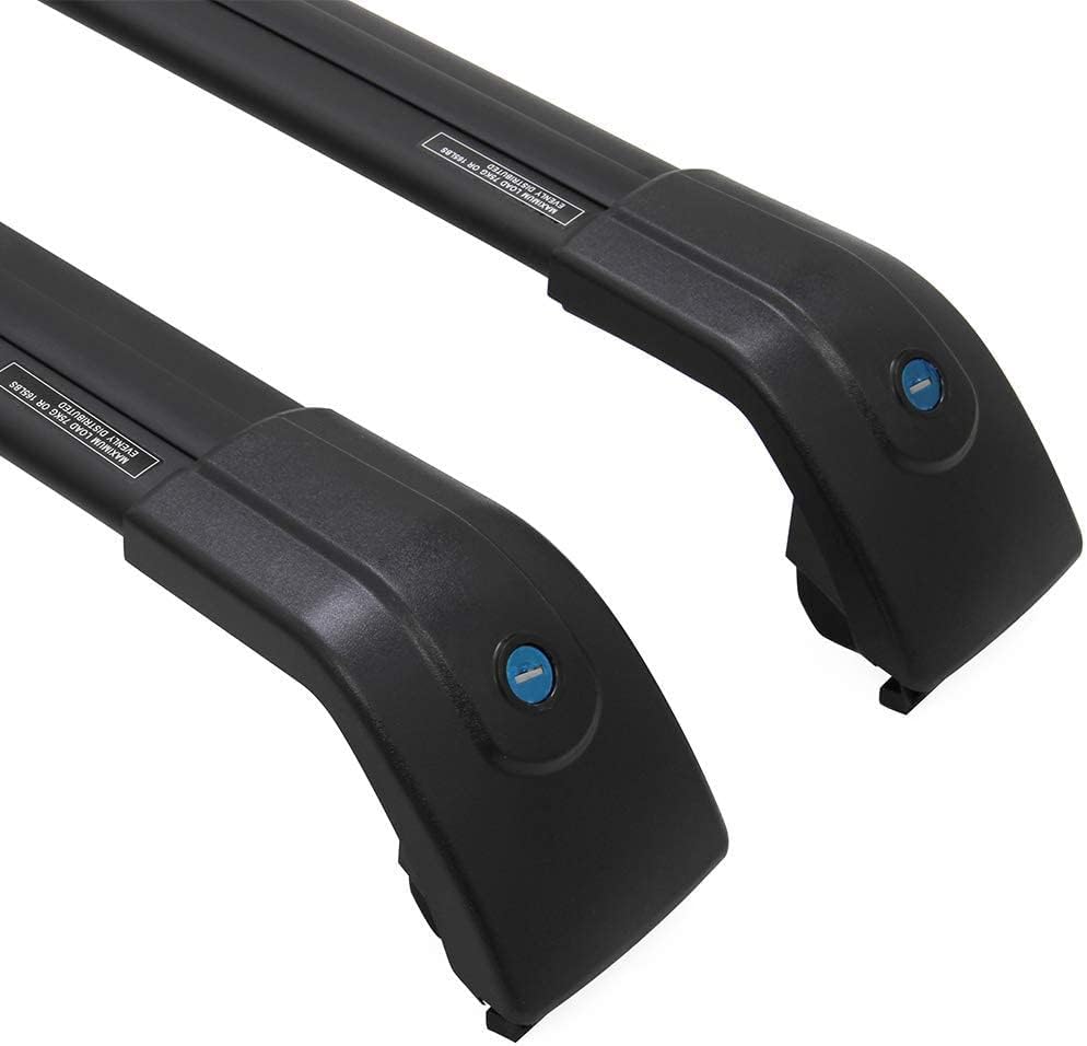 All Black Cross Bars Roof Rack Accessories Y8820