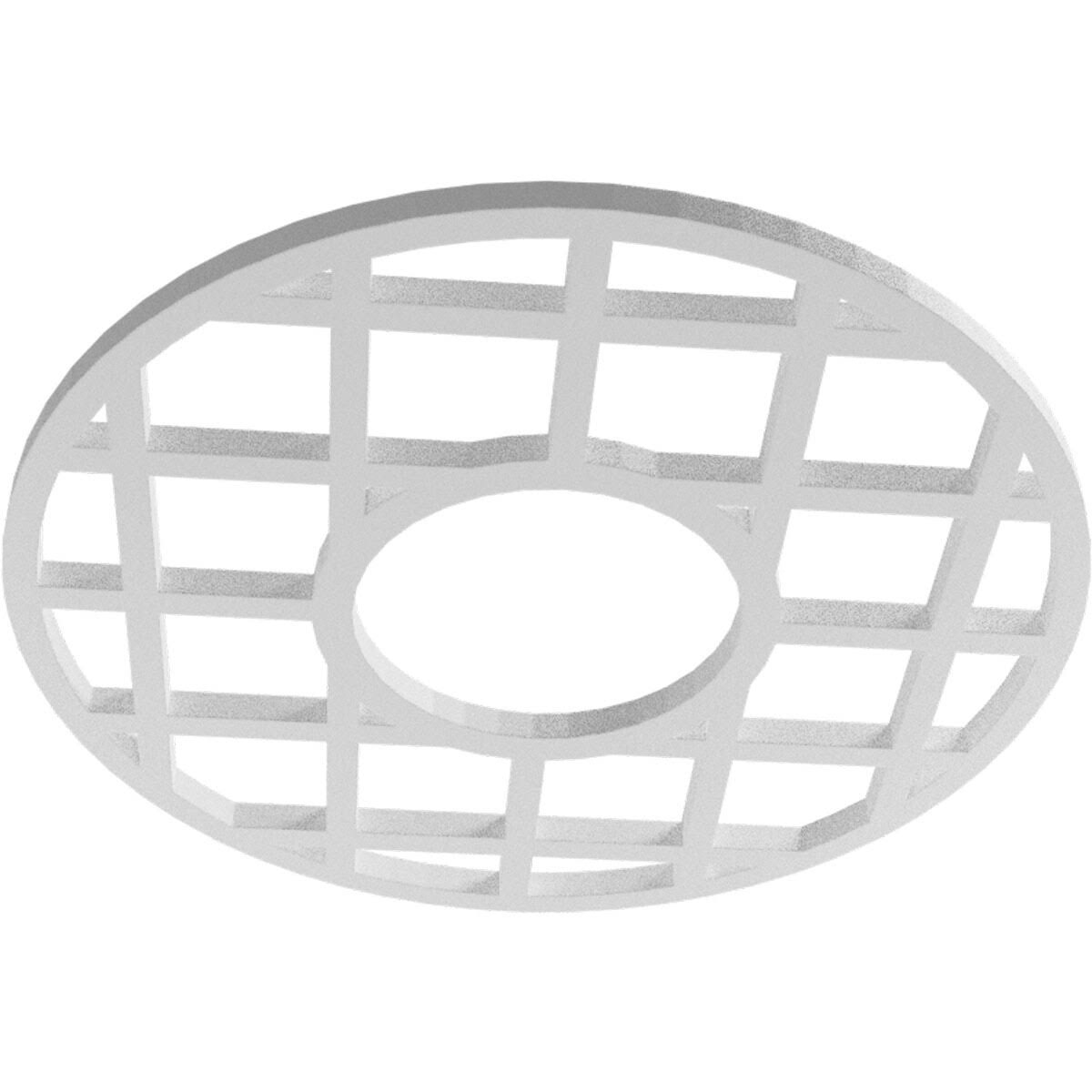 Black PVC Pierced Ceiling Medallion S2455