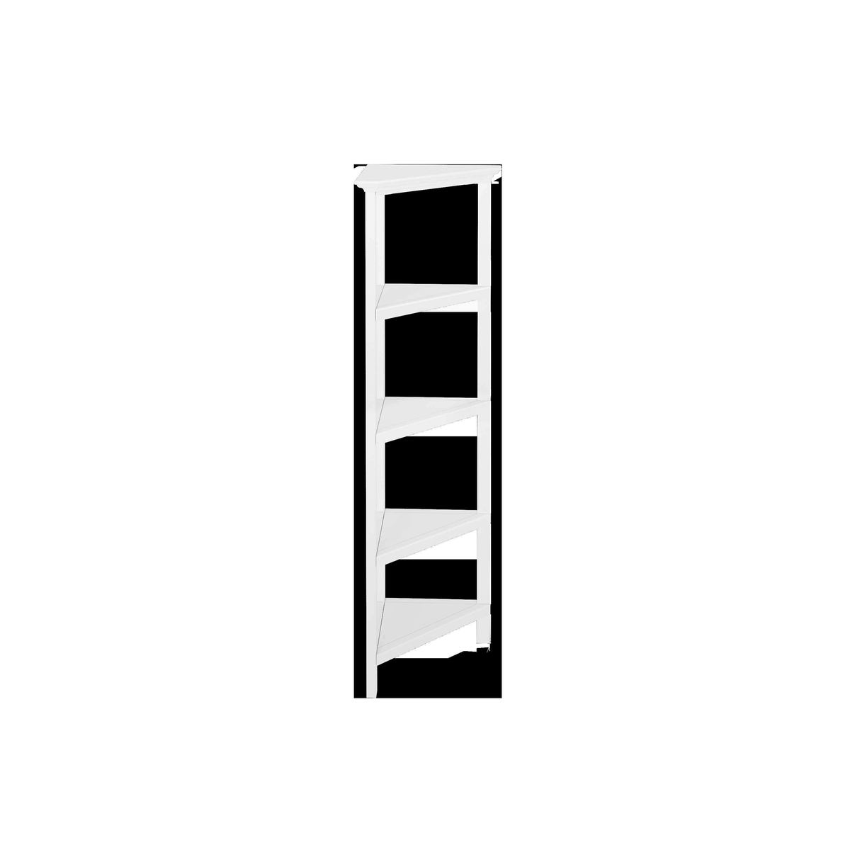 White 2 Shelves Bookcase W12964