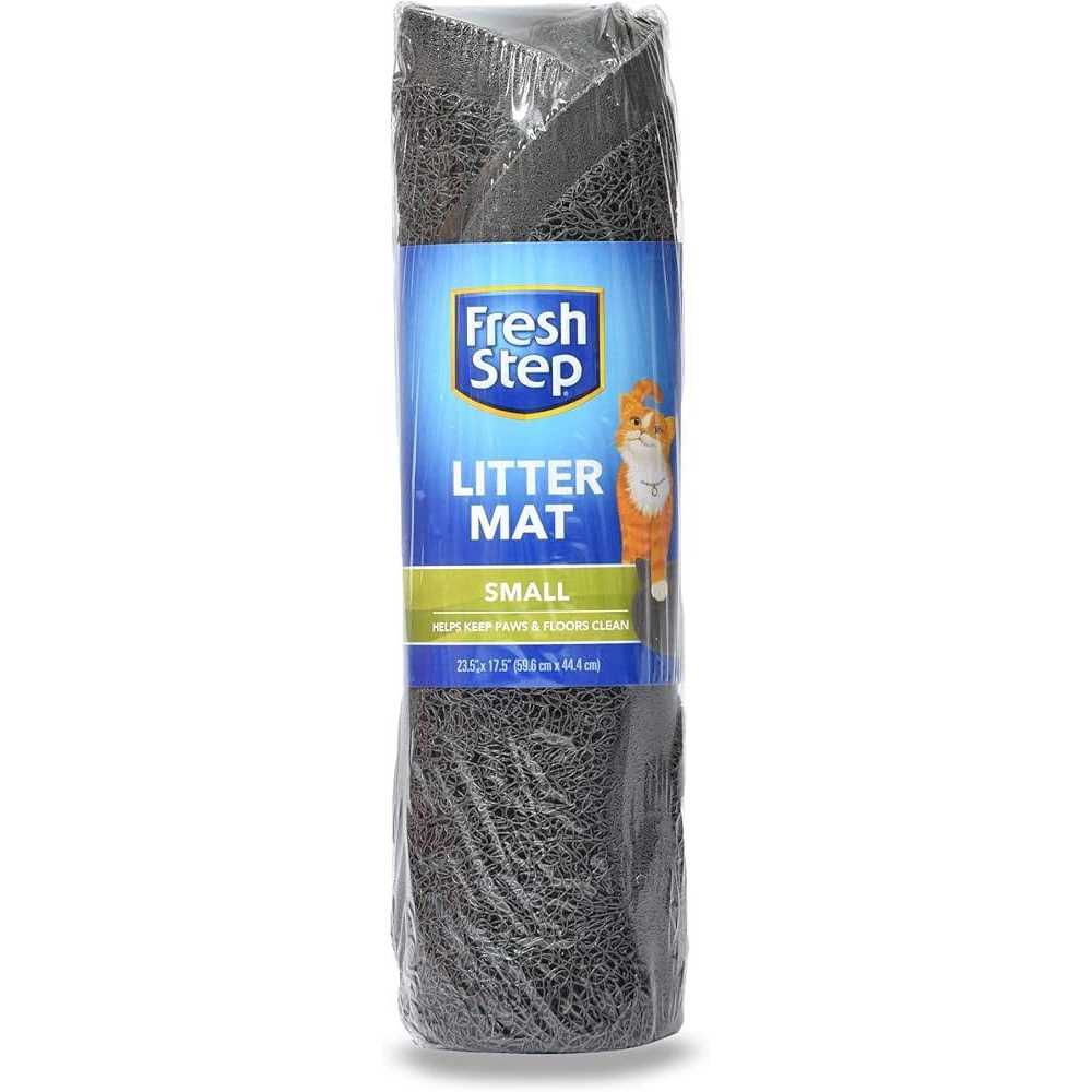 Grey Cat Shaped Litter Mat S746440