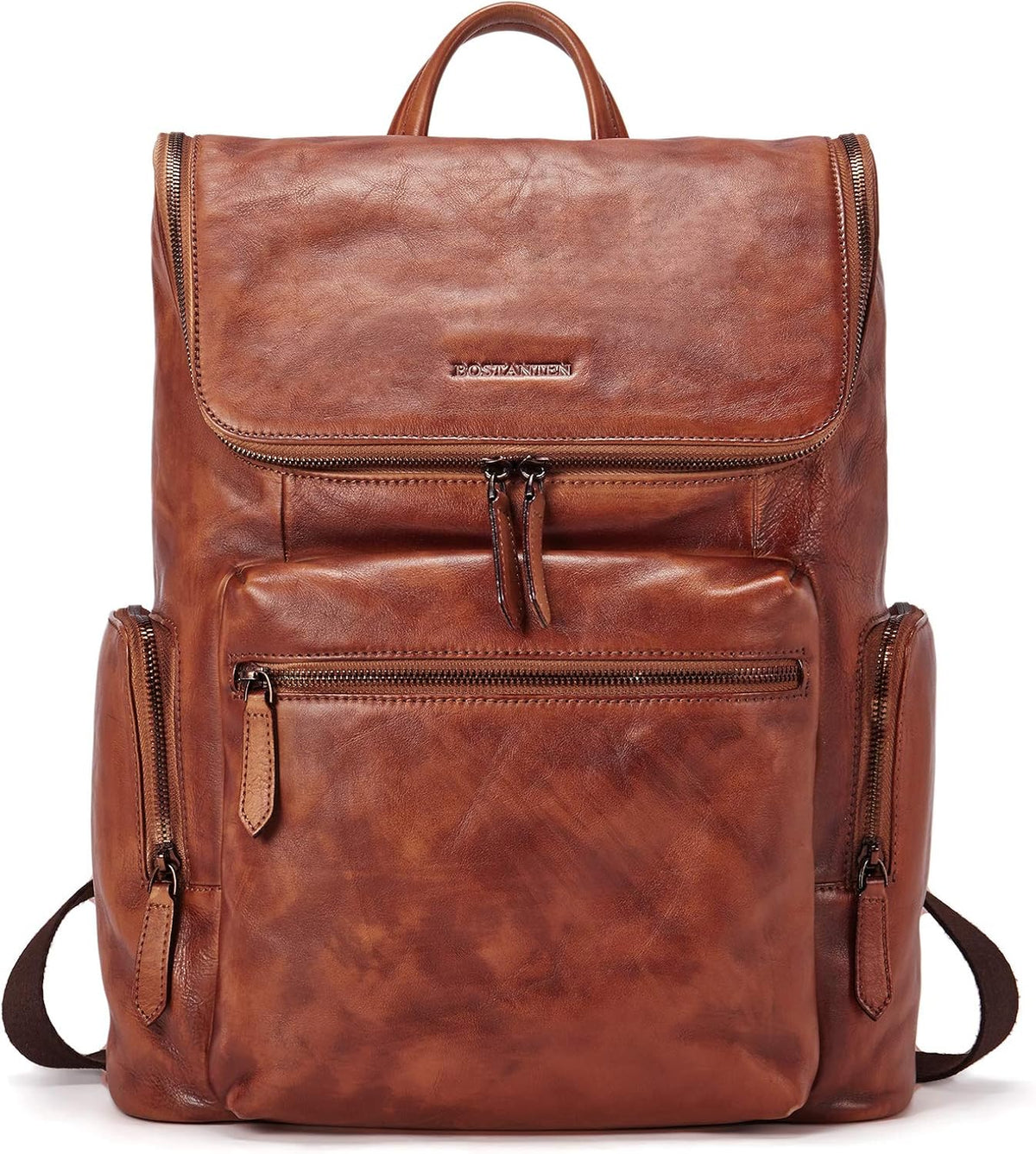 Leather 15.6 inch Laptop Backpack J275307