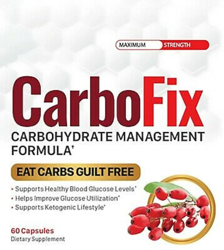(2 Pack) Carbofix Pills Supplement (120 Capsules) S564