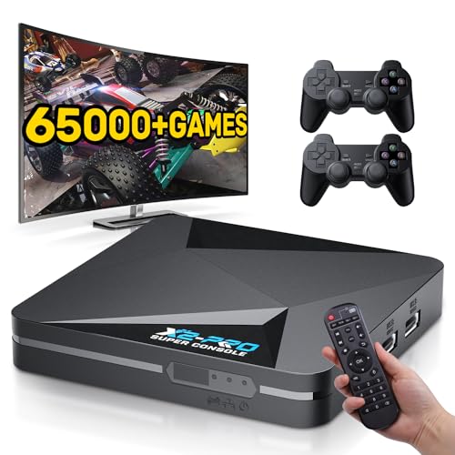 Retro Game Console with 65,000+ Classic Games, 4K HD Output A45885
