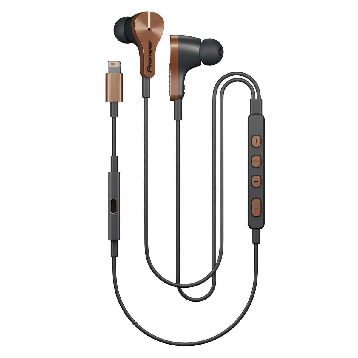 Noise Cancelling Lightning-Powered Smart Earbuds - Bronze Y849129