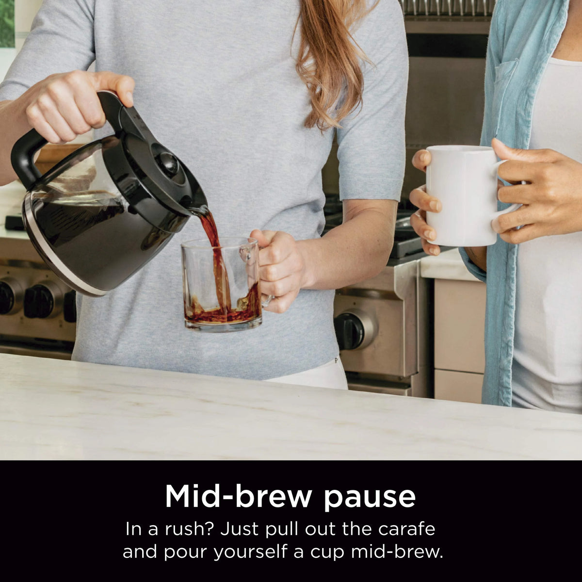 12-Cup Programmable Coffee Maker with Glass Carafe B956088