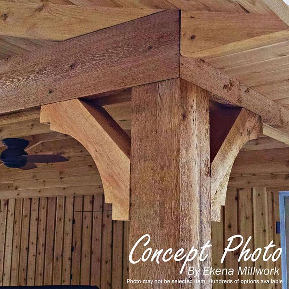 Traditional Smooth Brace, Western Red Cedar R8207