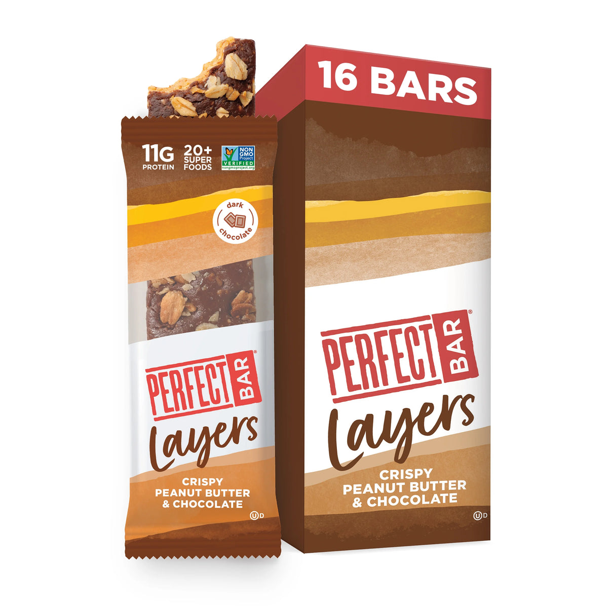 Crispy Peanut Butter & Chocolate 16 Count N572