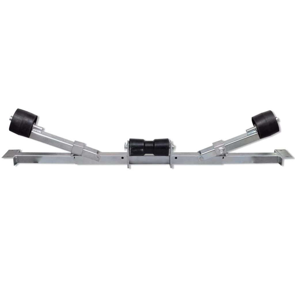 Boat Trailer Bottom Support Bracket with Keel Rollers E6561
