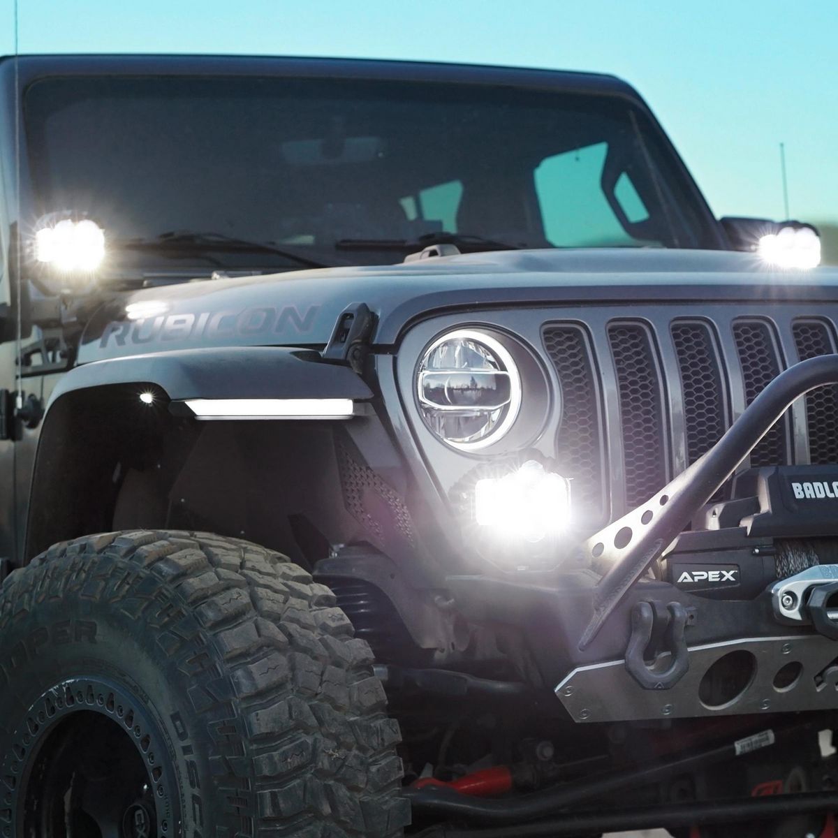 6-LED Off-Road Spot/Flood Combo Light Y8975