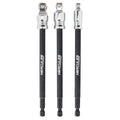 6 in. Impact-Rated Wobble Socket Adapter Set, 3-Piece F721992