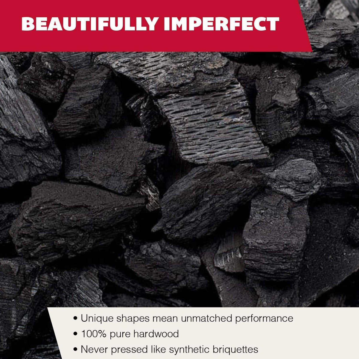 20 Pound All Natural Hardwood Lump Charcoal (4 Pack) Y841