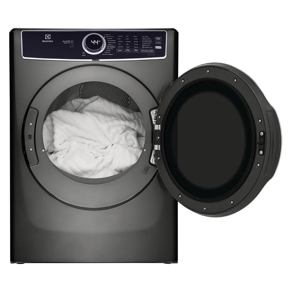 8.0 Cu Ft Electric Dryer with Steam Clean Q370