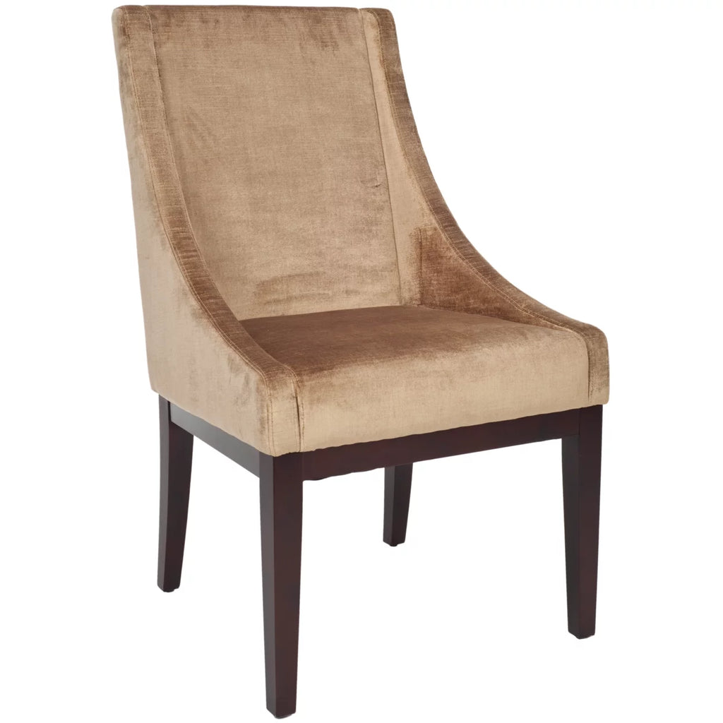 Velvet Sloping Arm Chair J82057