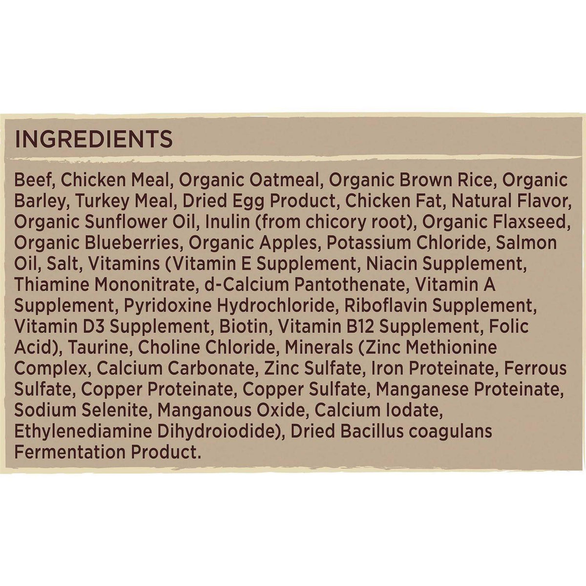 Grain Free Beef Dry Dog Food P6333