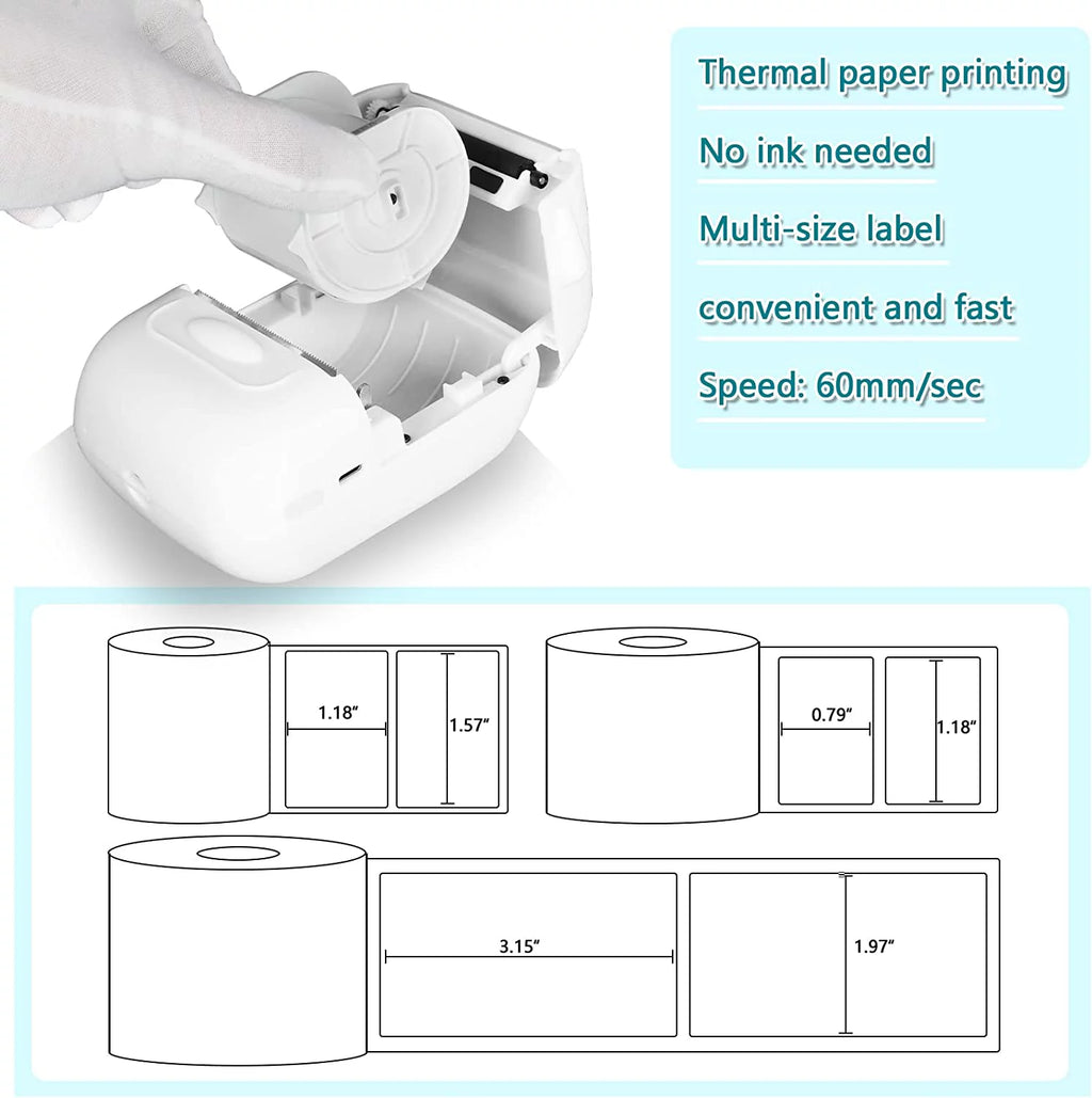 Mini Bluetooth Printer P7545