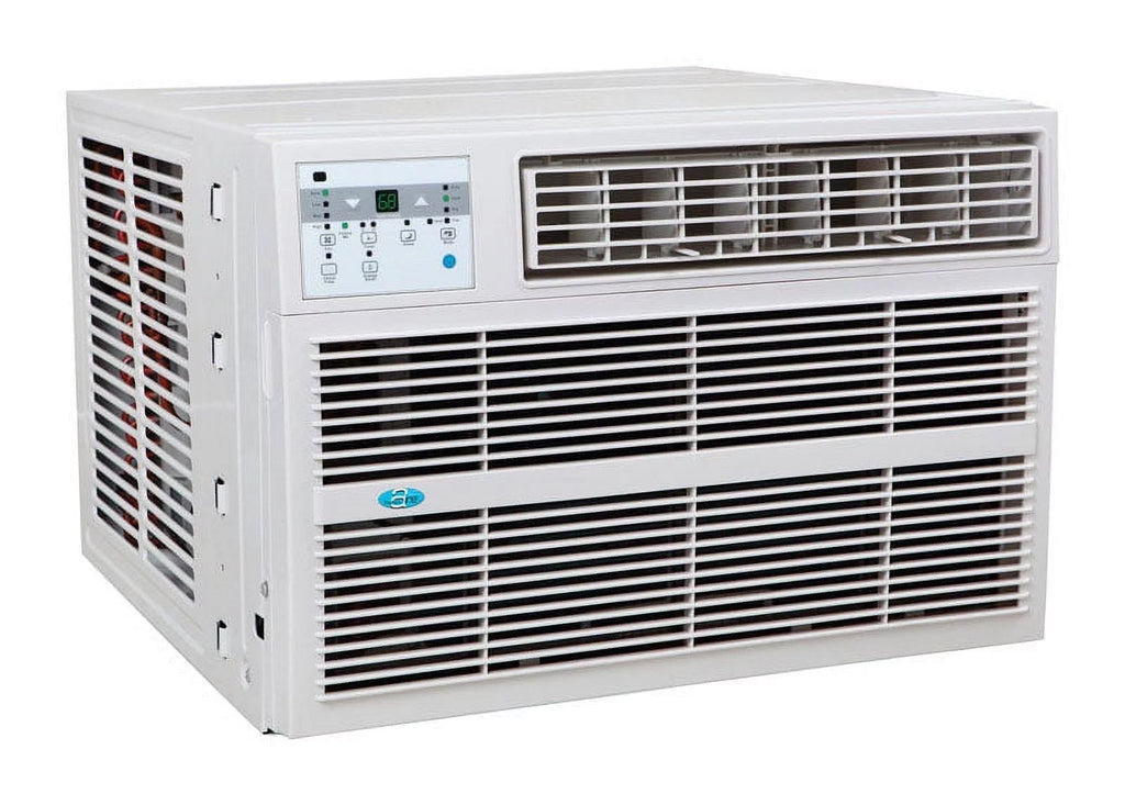 8,000 BTU Window Air Conditioner with Electric Heater K2969
