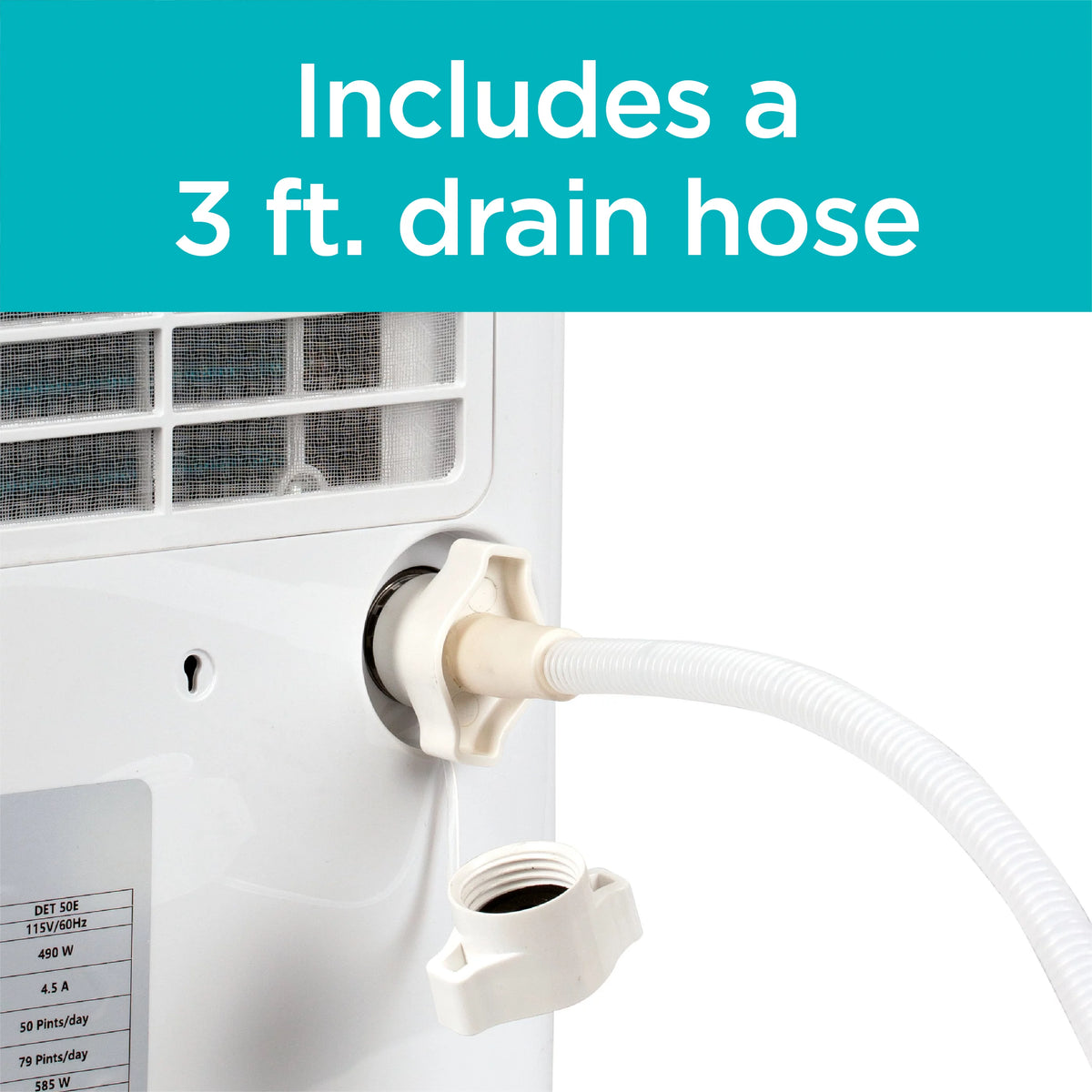 30 Pint Dehumidifier White Q36928
