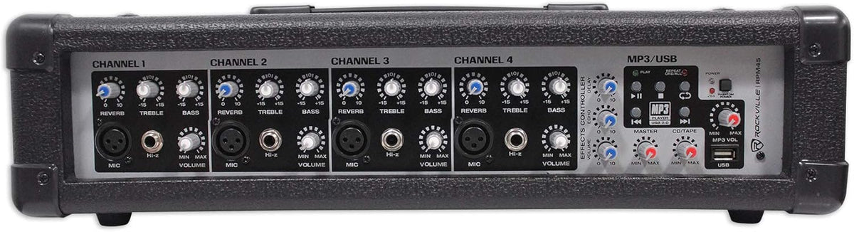 12 Channel 4800w Powered Mixer F7334