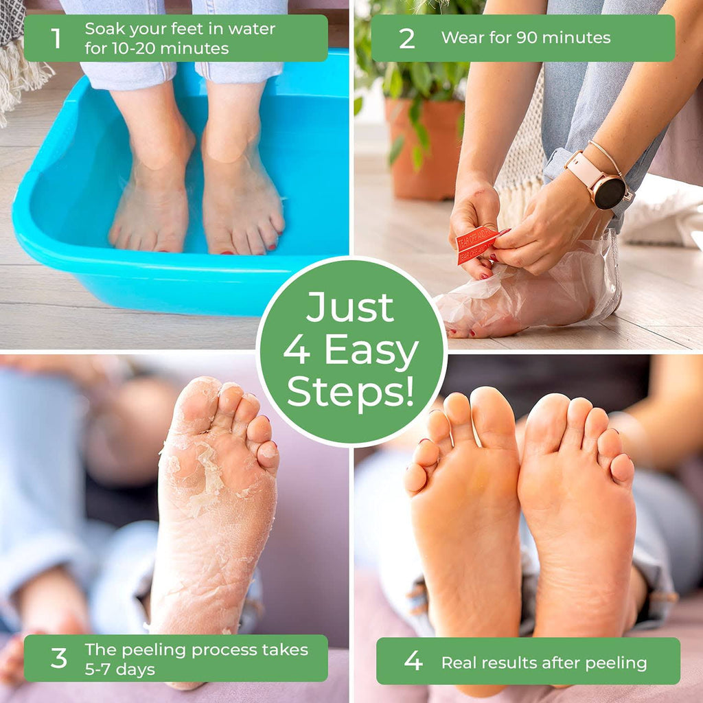 Dermatologist Tested Foot Exfoliator Peeling Scrub R7348