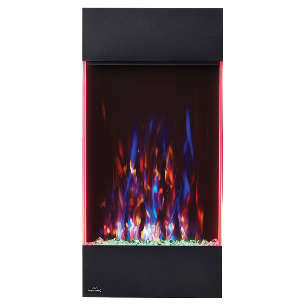 32-in Allure Vertical Wall Mount Electric Fireplace D2114