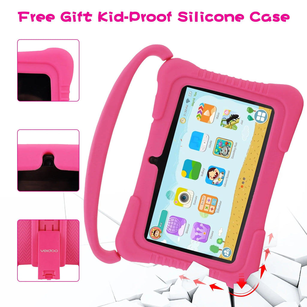 Kids Tablet 32GB WiFi 7 inch Android Tablet with Silicone Case G28782
