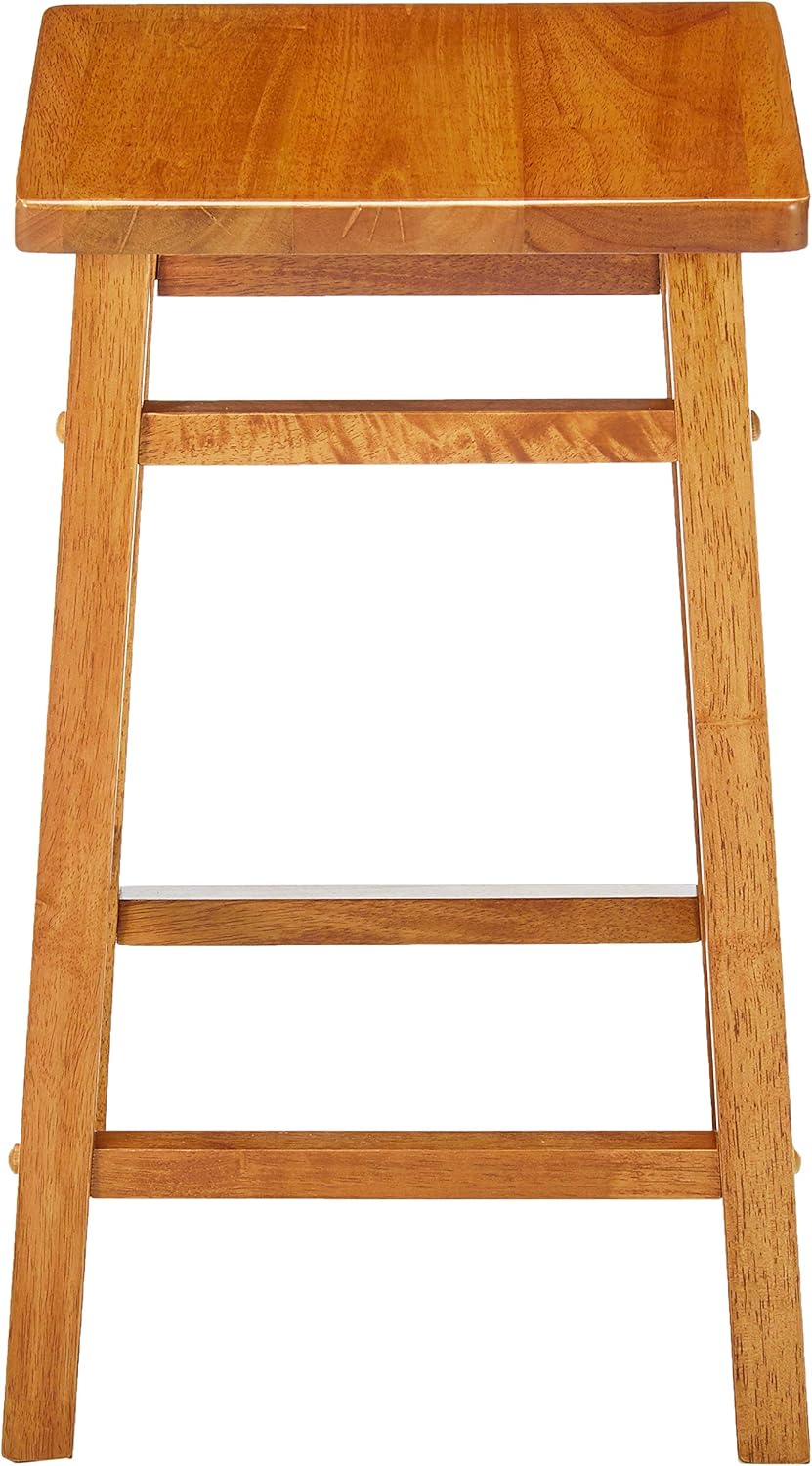 Teak Bar Stool, Pack of 2 F744536