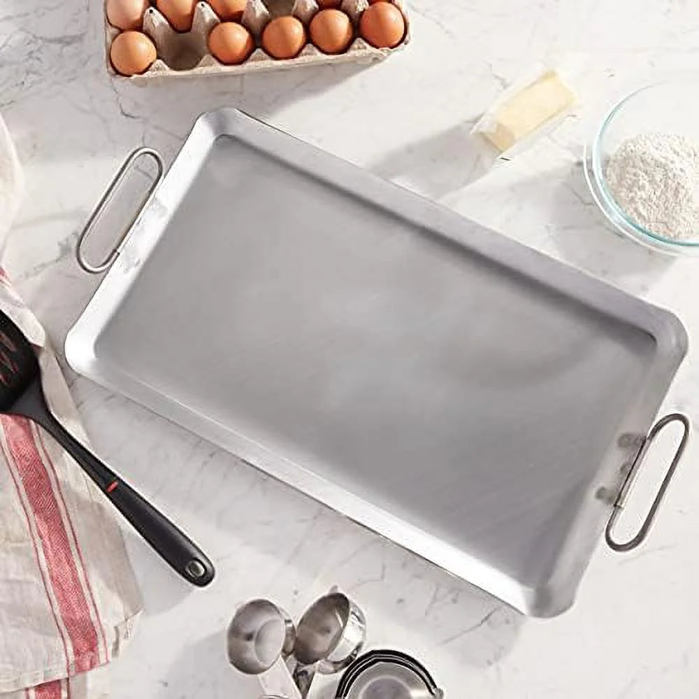10 Gauge Steel Griddle, 12 Inch X 20 Inch U793