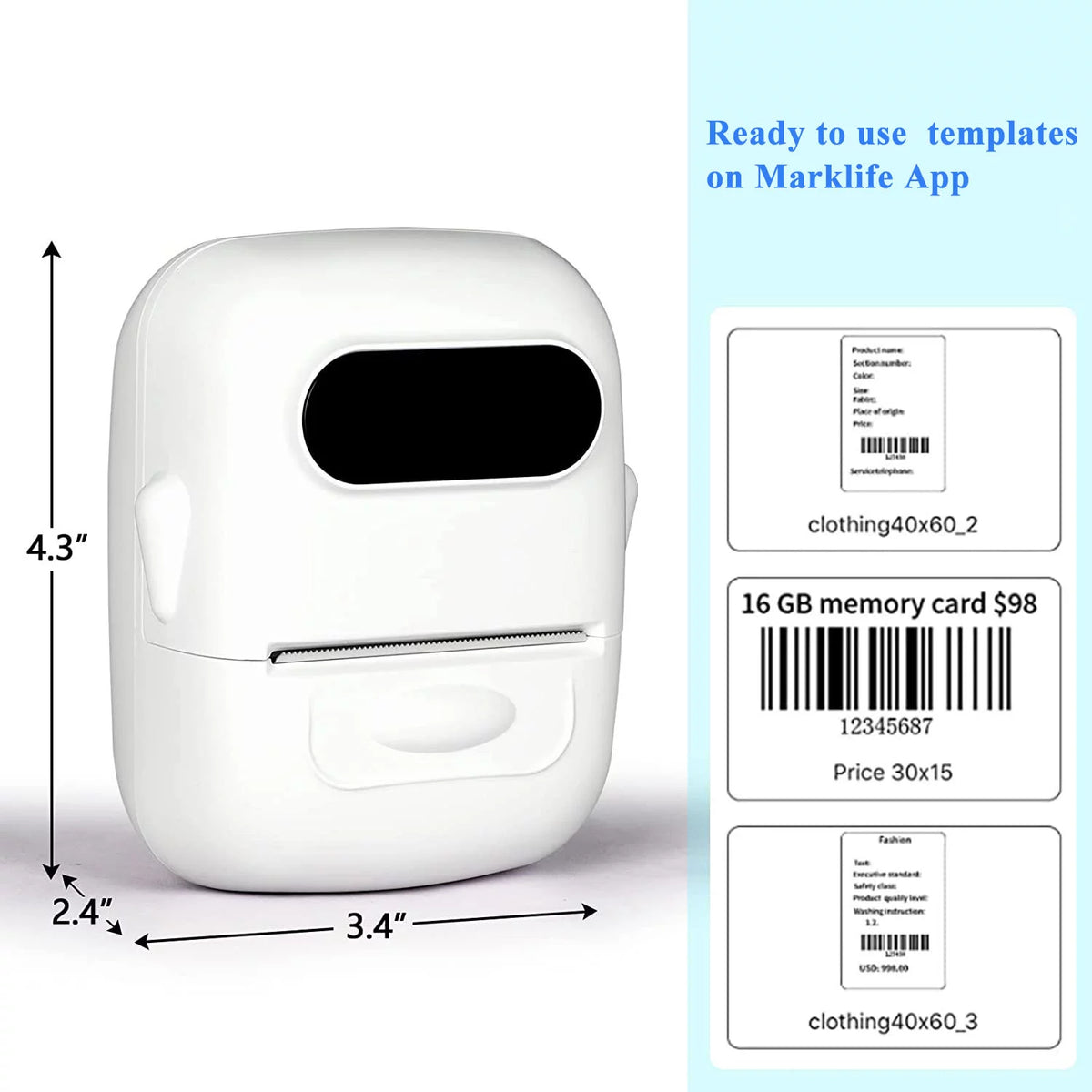 Mini Bluetooth Printer P7545