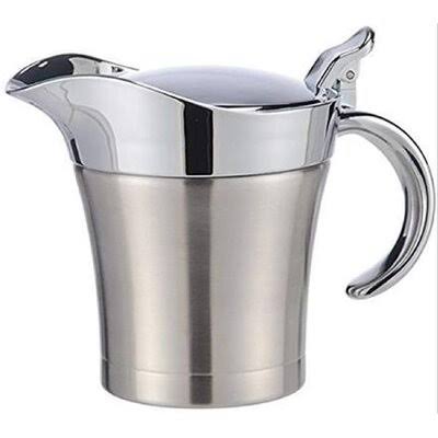 Red Gravy Boat with Hinged Lid W687