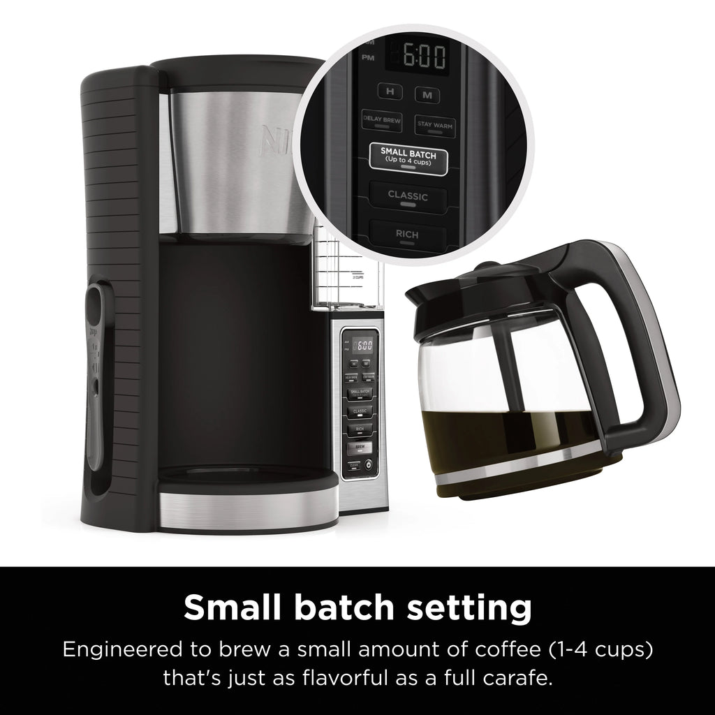 12-Cup Programmable Coffee Maker with Glass Carafe B956088