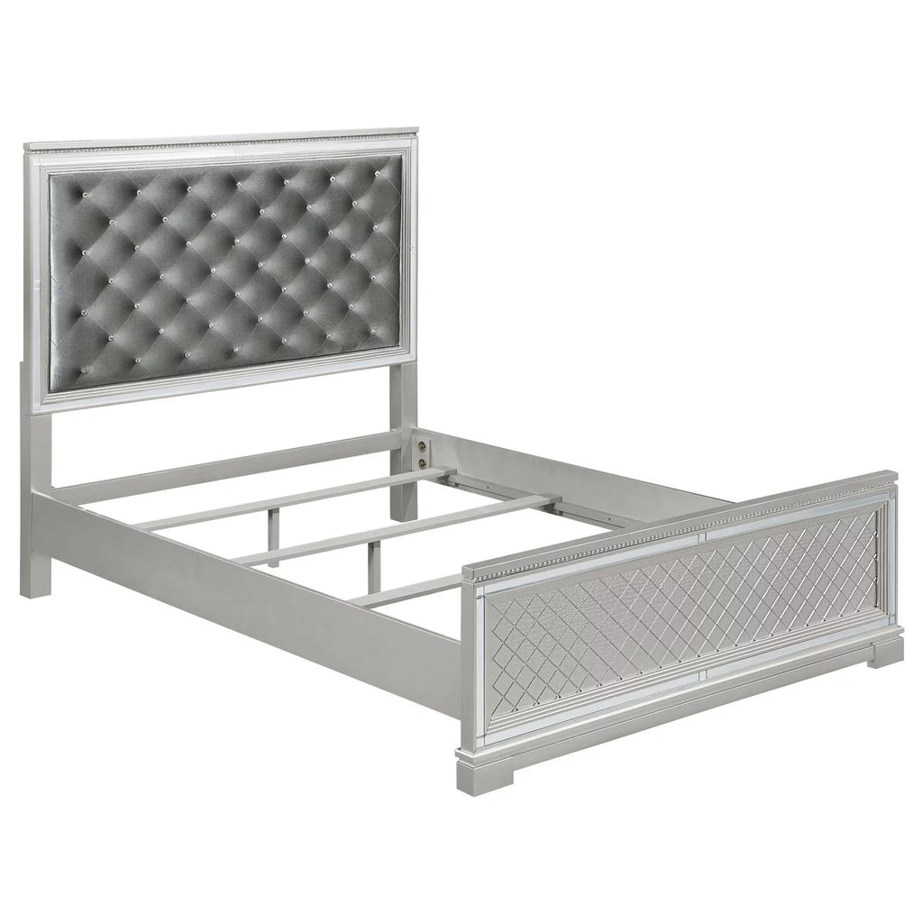 Upholstered Tufted Bedroom Set J2376