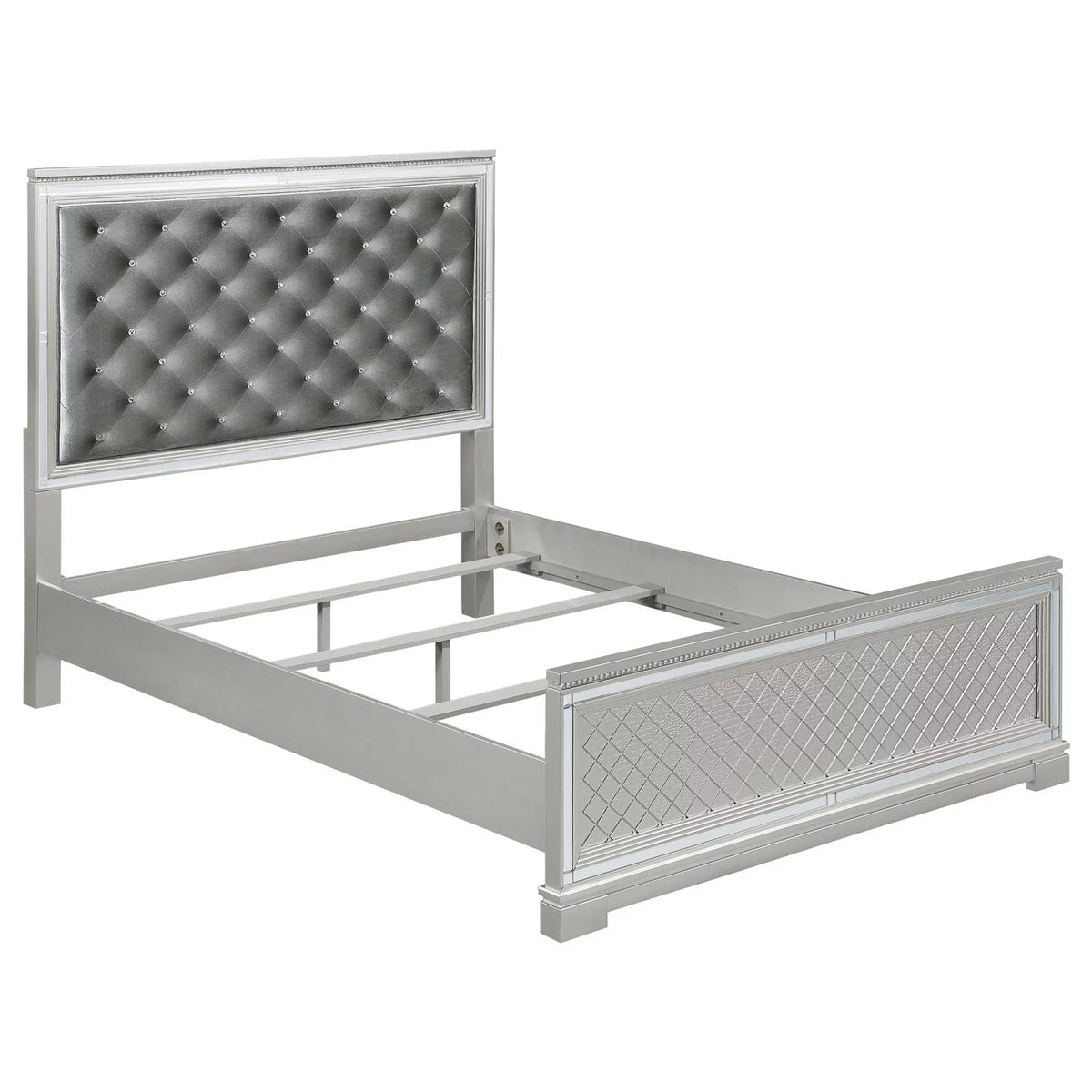 Upholstered Tufted Bedroom Set J2376