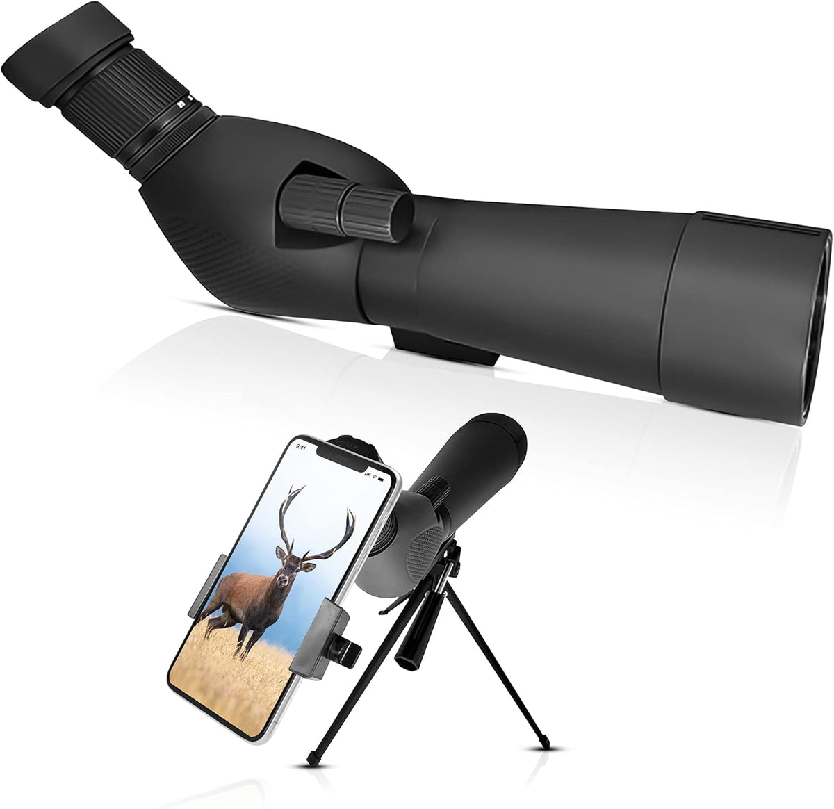 Bird Spotting Scope with Tripod and Phone Adapter Y47483