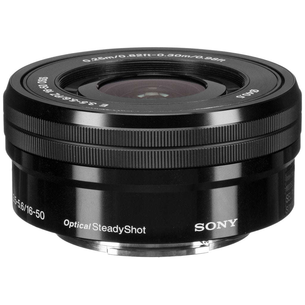 Black Mirrorless Camera with 16-50mm Lens Q189