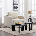 Cream Single Seat Sofa Sectional Couch Cushion M89505