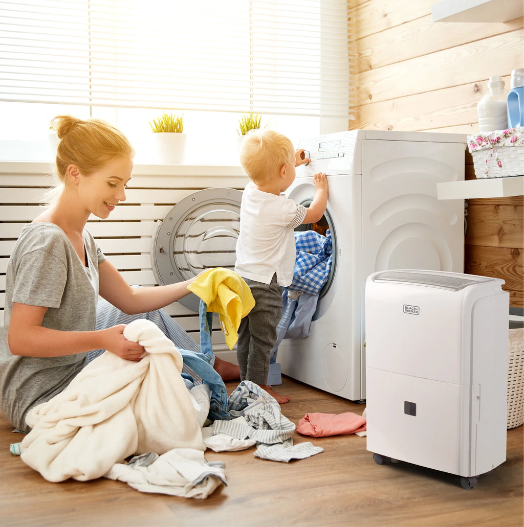 30 Pint Dehumidifier White Q36928
