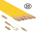 33-Feet Fiberglass Fish Tape Cable Rods Y92892