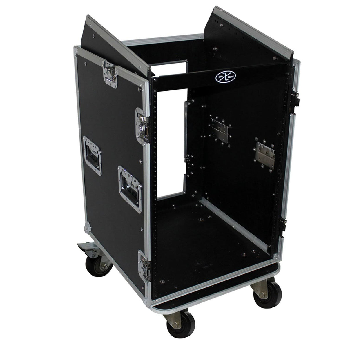 16U Rack x 10U Top Mixer DJ Combo Flight Case Z565