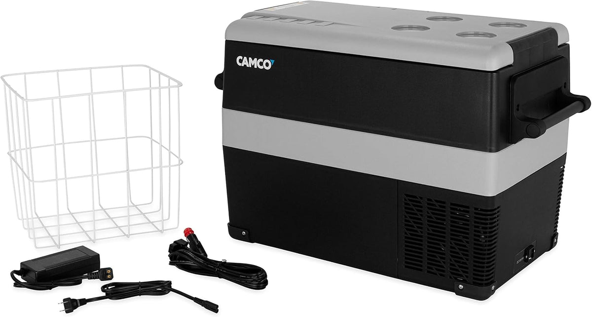 Portable Refrigerator, AC 110V/DC 12V Compact Fridge/Freezer, 45-Liter A776404