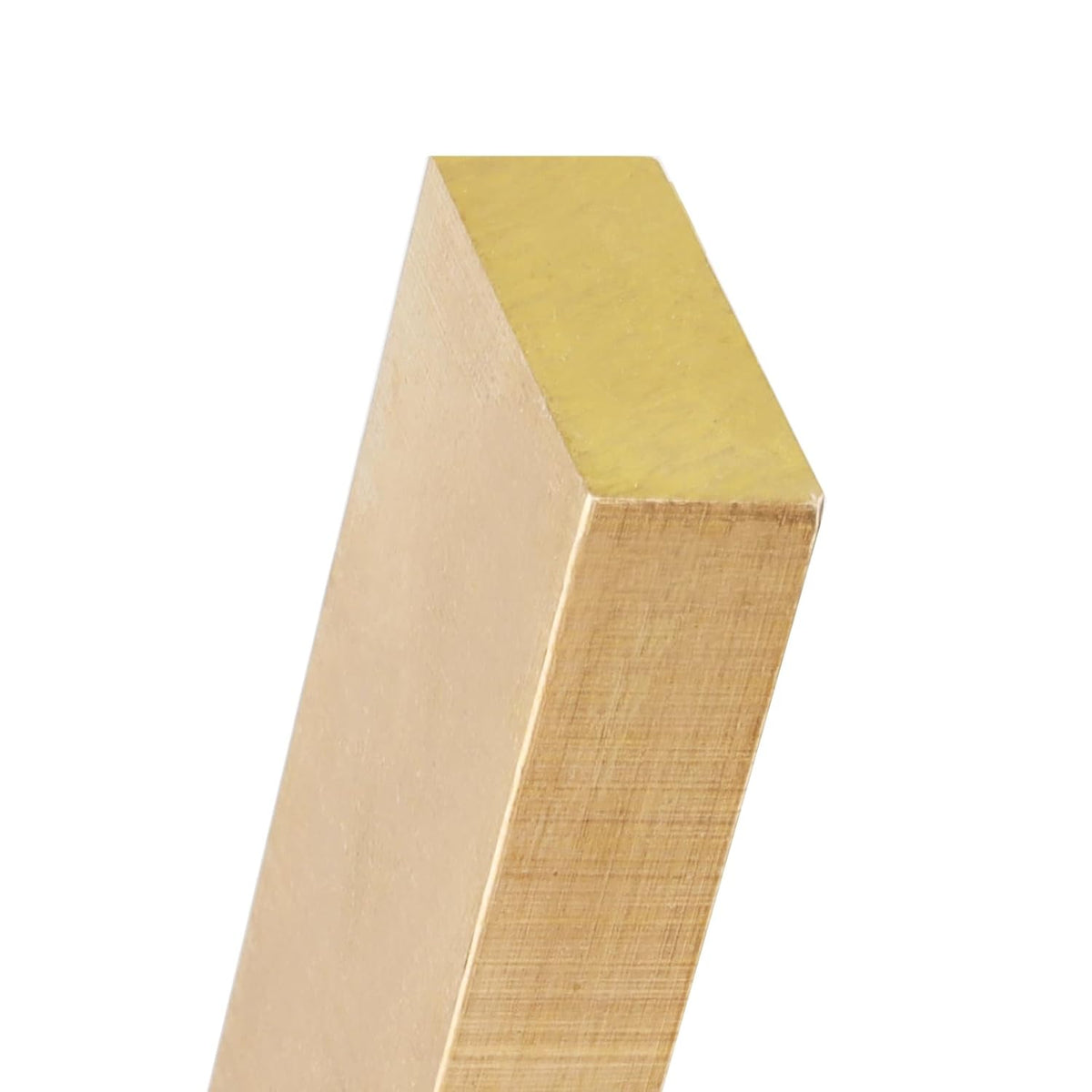 2 Pcs 0.39 x 1 x 6 Inch Brass Flat Bar Stock V883162