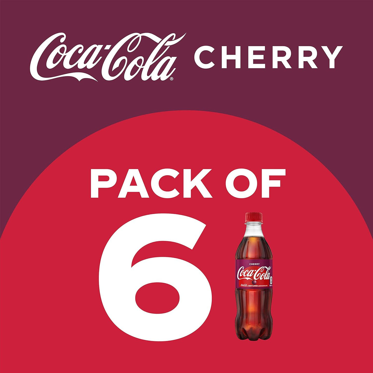 16.9 fl oz 12 Pack Cherry Soda Soft Drink S35686