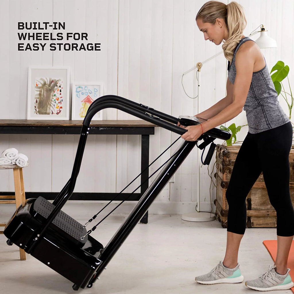 Black Vibration Plate with Resistance Bands G491